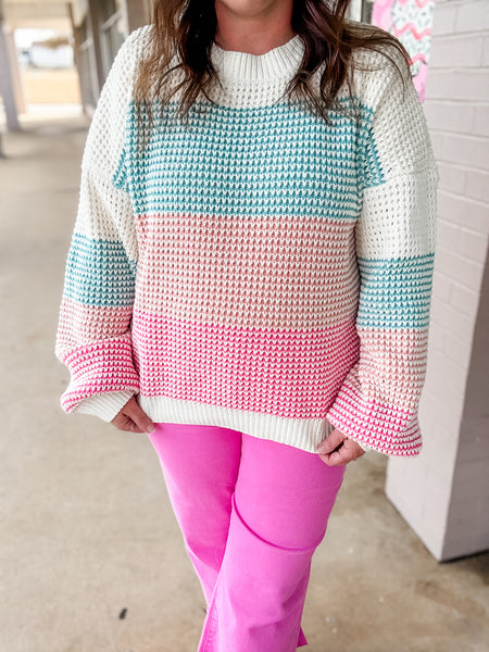 Cotton Candy Dreams Sweater