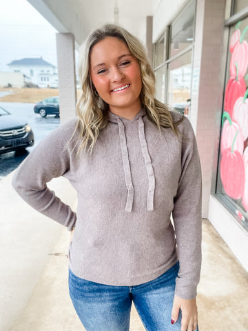 Foggy Morning Waffle Hoodie