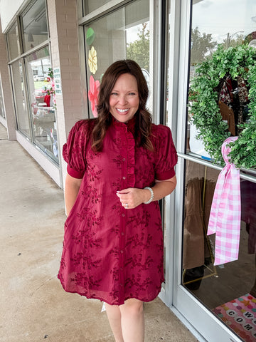 Winewood Whisper Dress