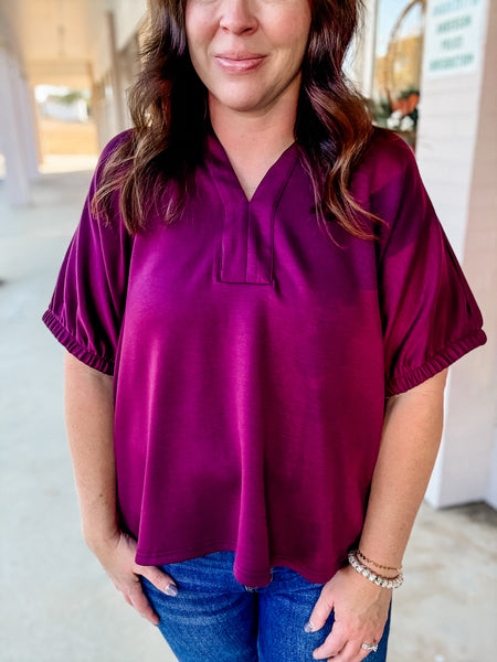Mulberry Breeze Top