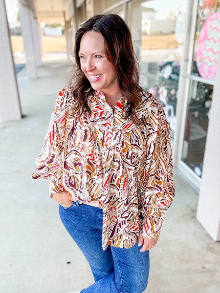 Falling for You Blouse