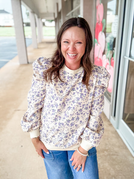 Lavender Meadow Top