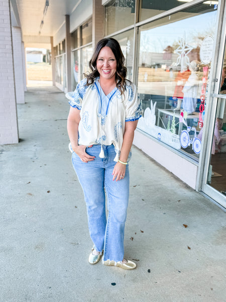 Bluebell Breeze Blouse