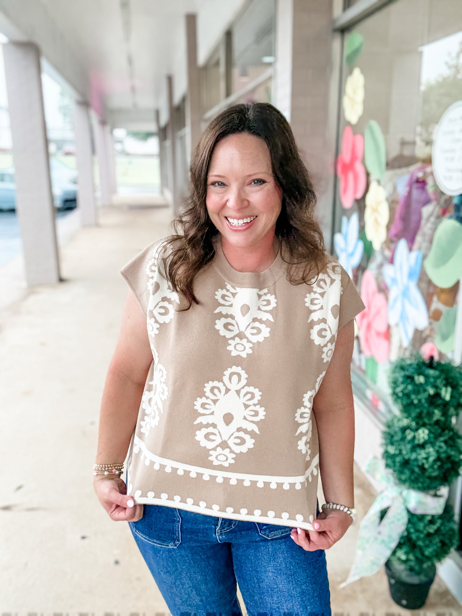 Bloom Knit Vest