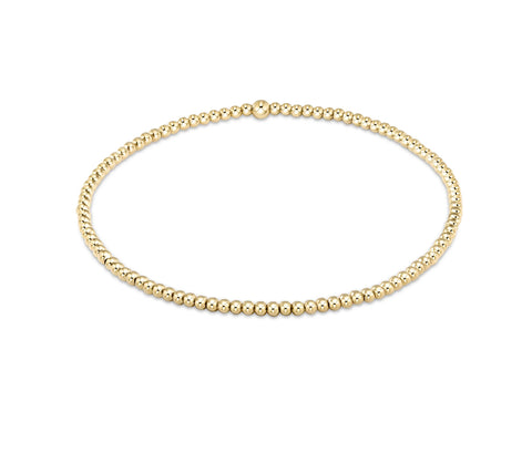 Enewton Classic Gold 3mm Bracelet