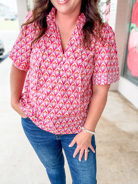 Berry Burst Blouse