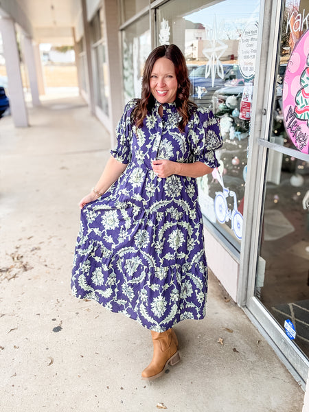 Midnight Garden Dress