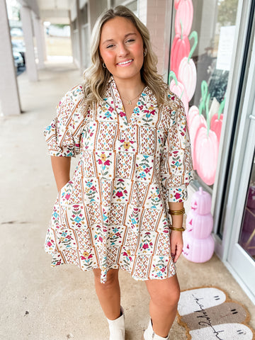Meadow Mosaic Dress