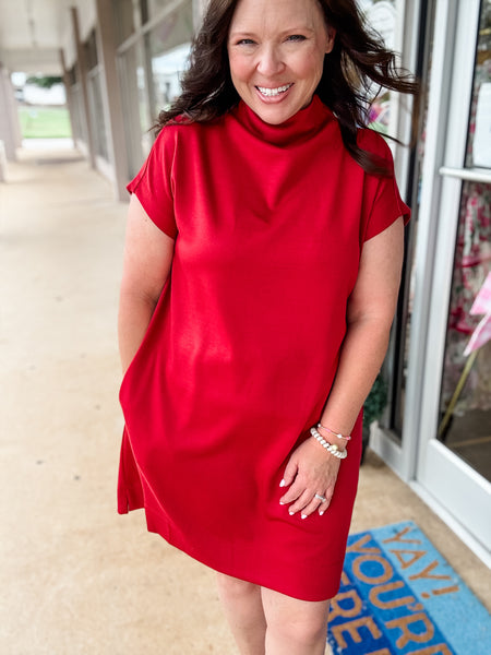 Red Mock Dress