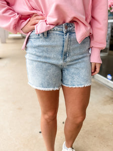 Mineral Wash Cut Off Shorts by Judy Blue
