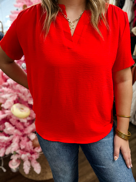 Holiday Bright Blouse