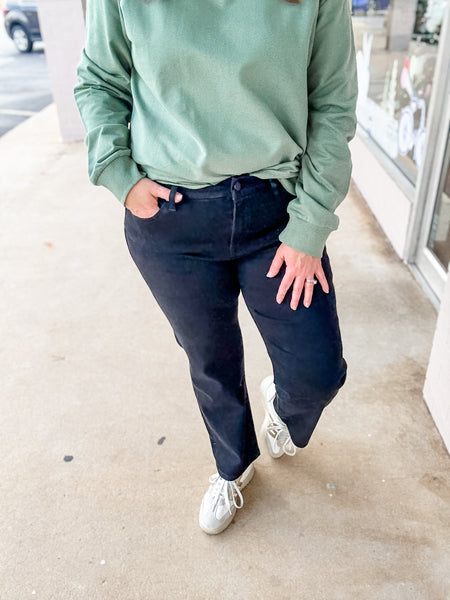 Mica Midnight Essential Straight Jeans