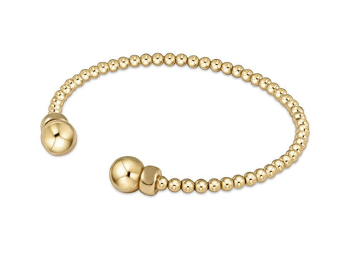 Enewton Classic Gold 3mm Bead Cuff