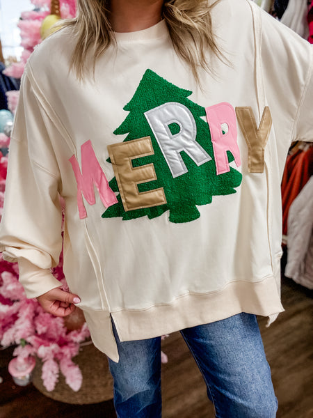 Mistletoe Merry Sweatshirt