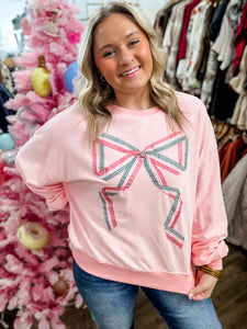 Festive Bow Crewneck