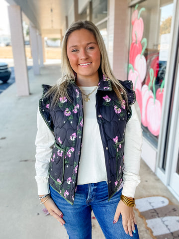 Meadow Heart Quilted Vest