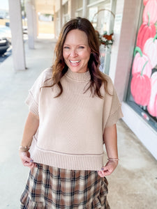 Oatmeal Sweater Top