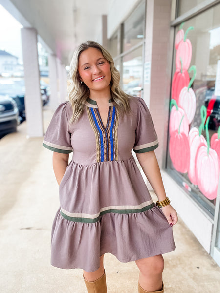 Desert Bloom Boho Dress