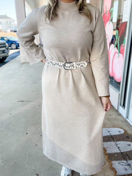 Cozy Luxe Knit Dress