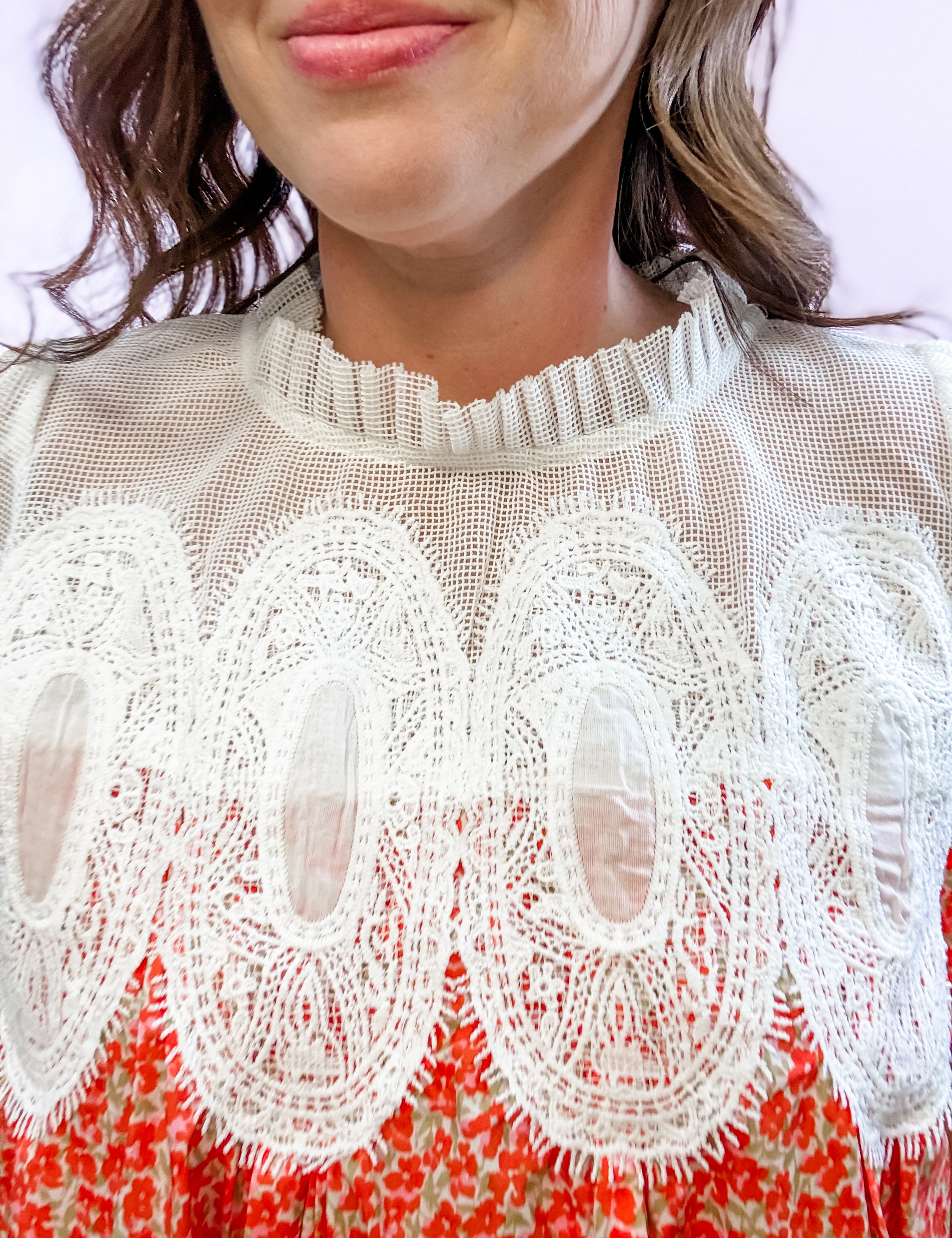 Orange Blossom Charm Top