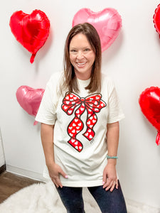 Heart Bow Tee