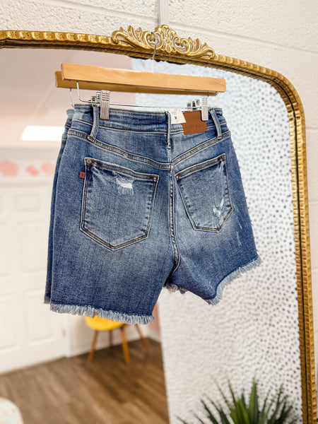 Fray Hem Shorts by Judy Blue