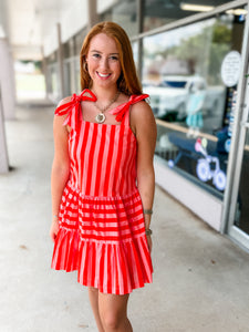 Shades of Orange Dress