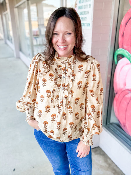 Golden Meadow Blouse