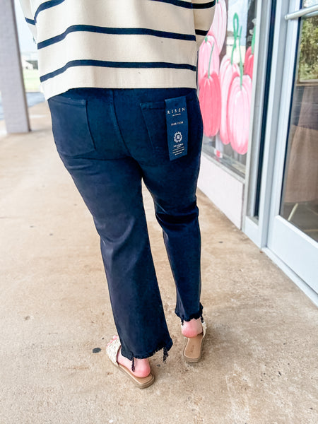 Midnight Confidence Wide Leg Jean