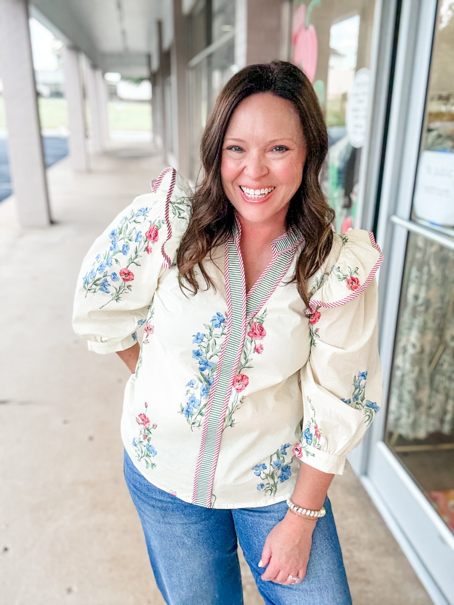 Cider & Florals Top