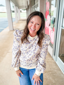 Lavender Meadow Top