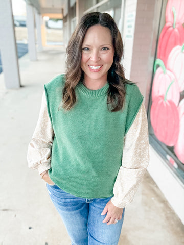 Evergreen Knit Vest