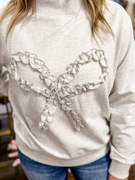 Ruffle Ribbon Dream Sweatshirt