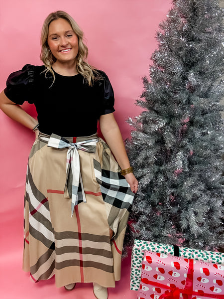 Timeless Charm Puff Sleeve Dress