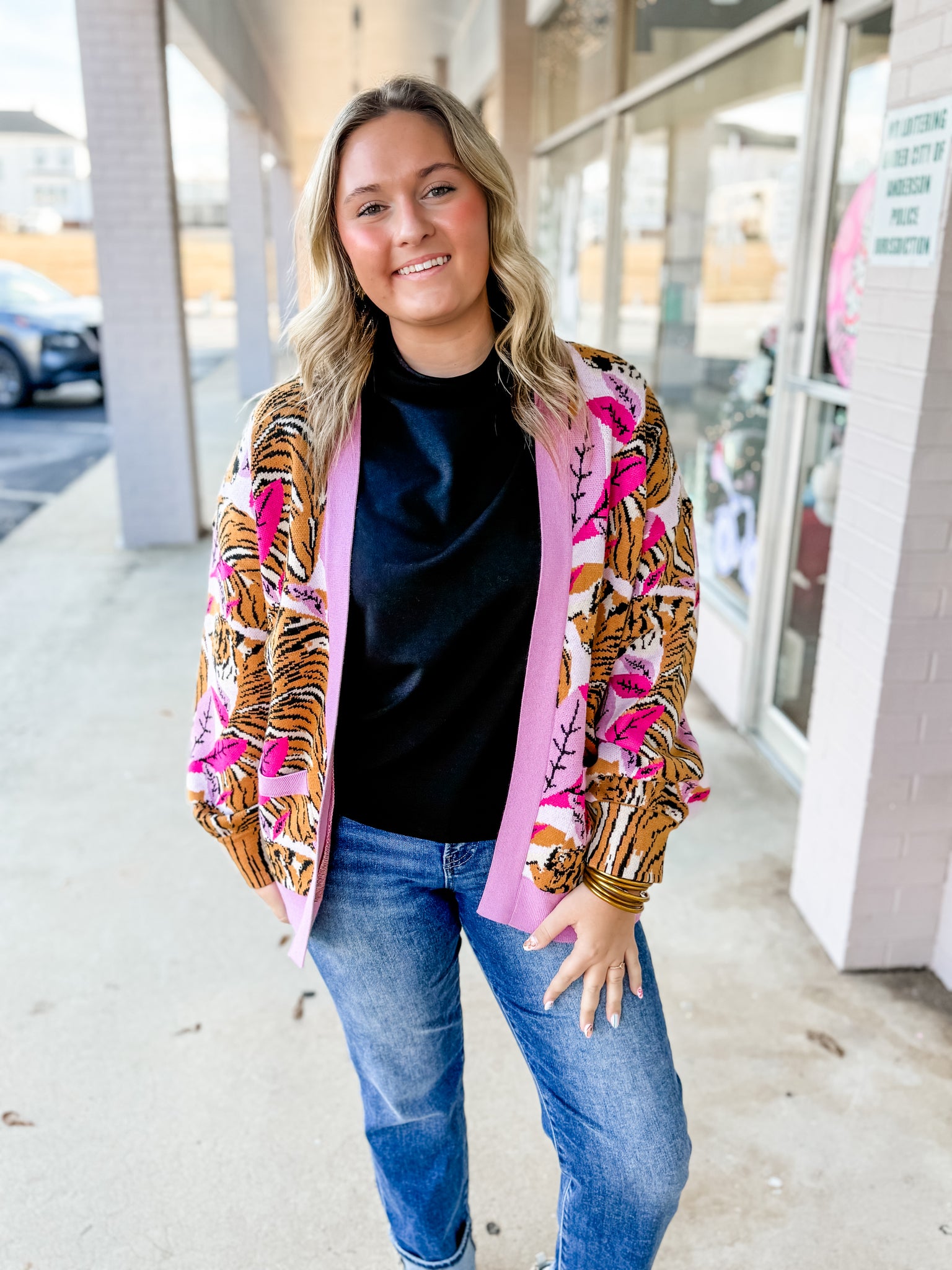 Wildflower Safari Knit Cardigan