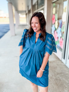 Teal Tunic Dress