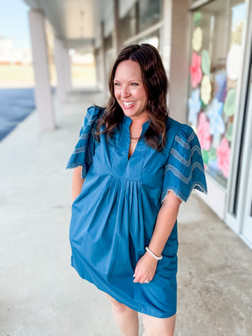 Teal Tunic Dress