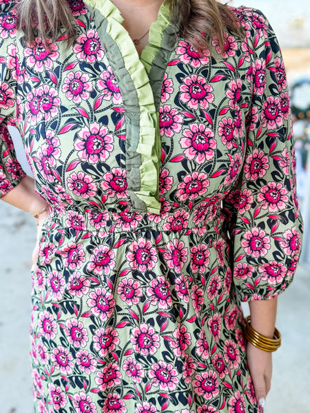 Sage Meadow Muse Maxi Dress