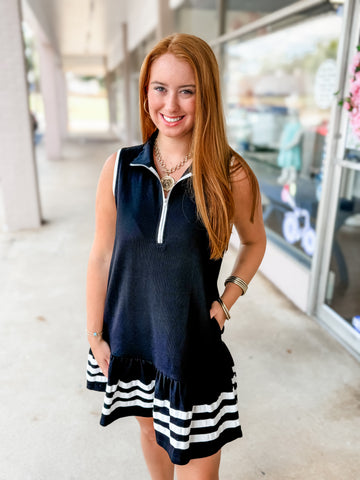 Black Ruffle Dress