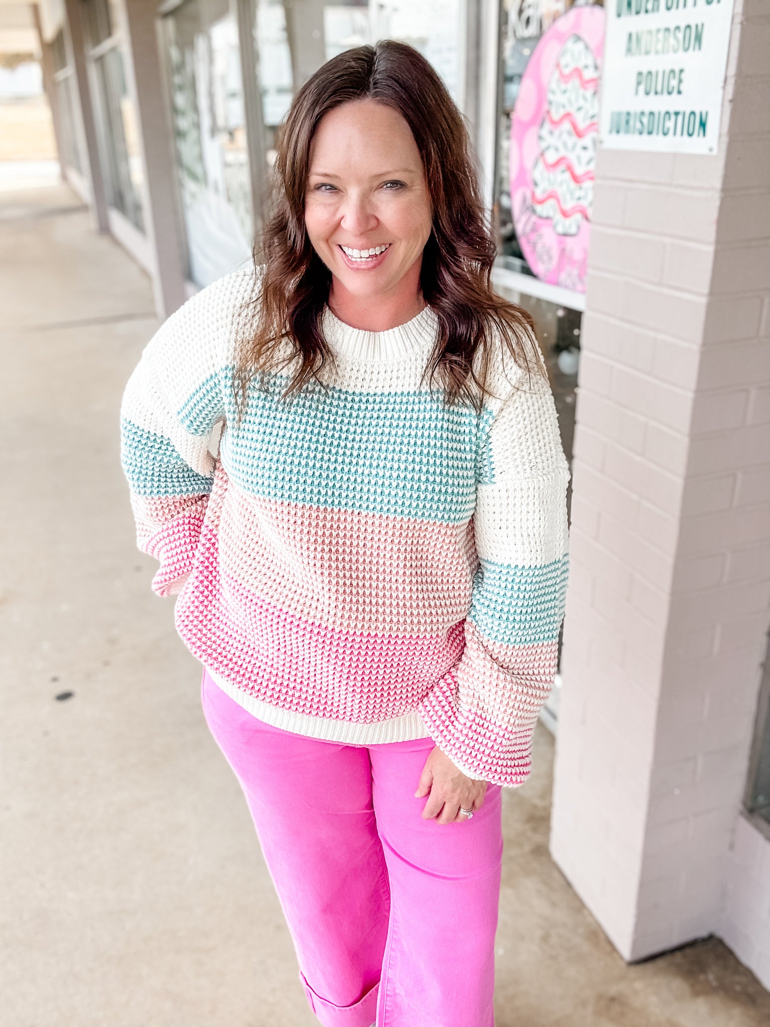 Cotton Candy Dreams Sweater