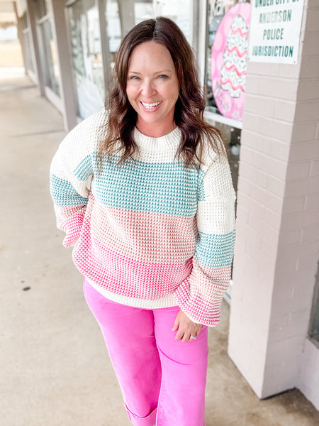 Cotton Candy Dreams Sweater