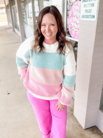 Cotton Candy Dreams Sweater