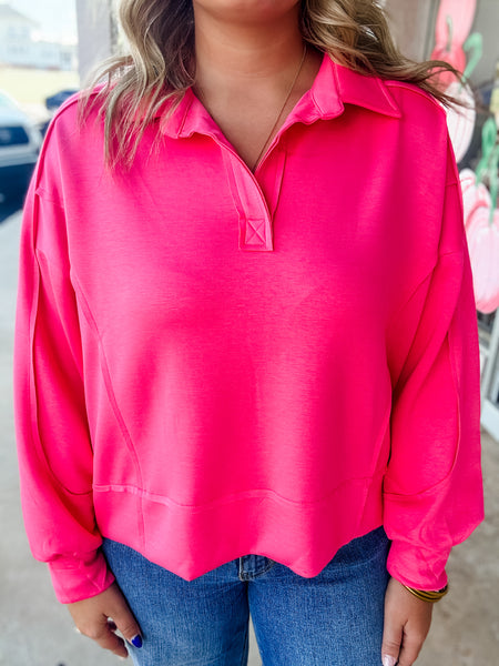 Pink Punch Pullover