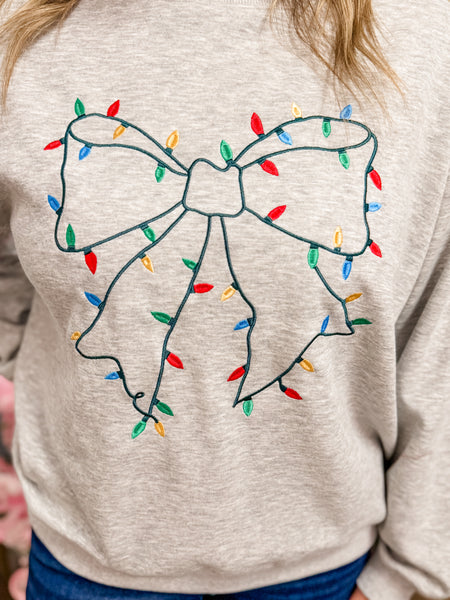Twinkle & Tie Sweatshirt