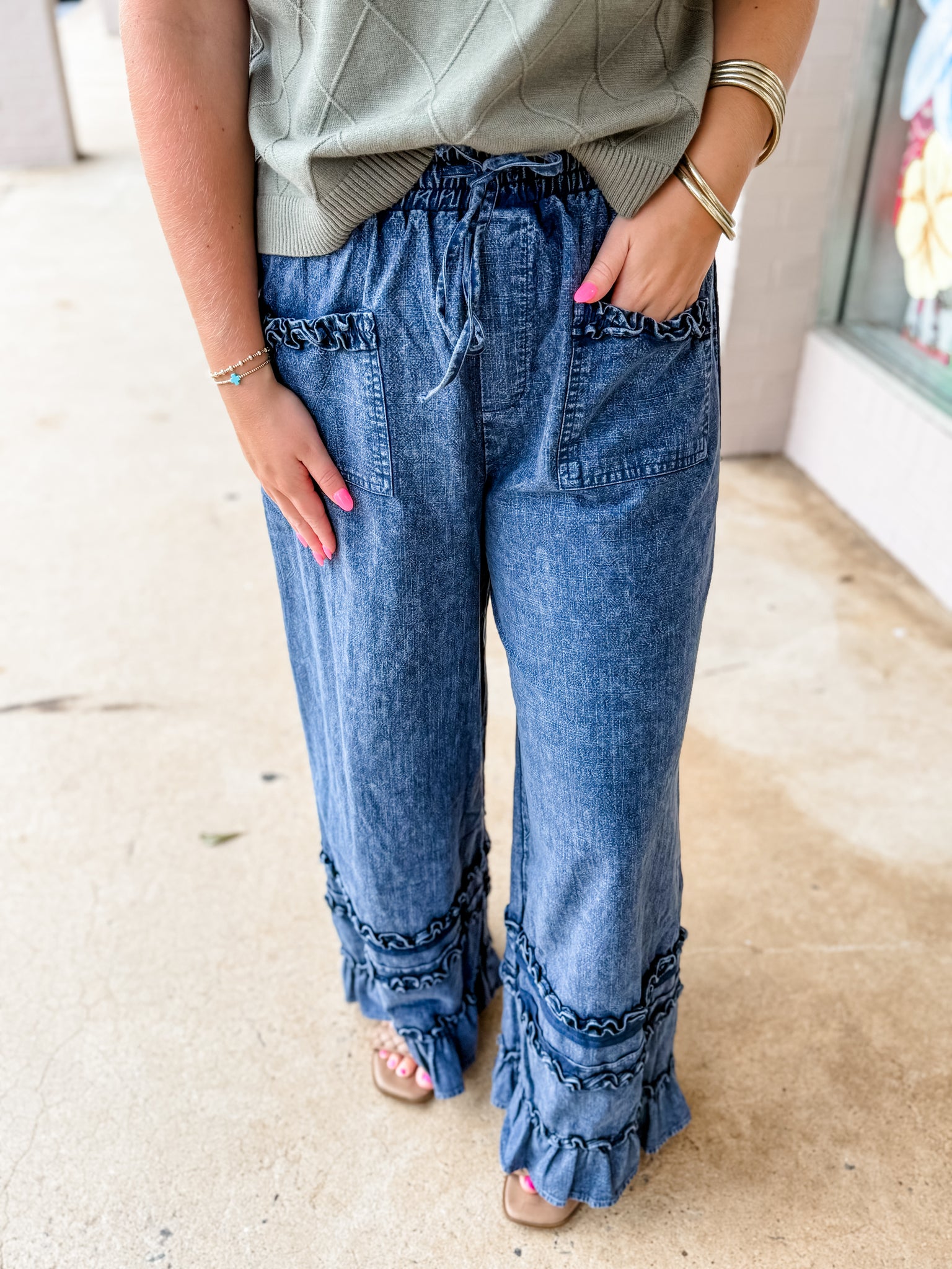 Denim Darling Pants