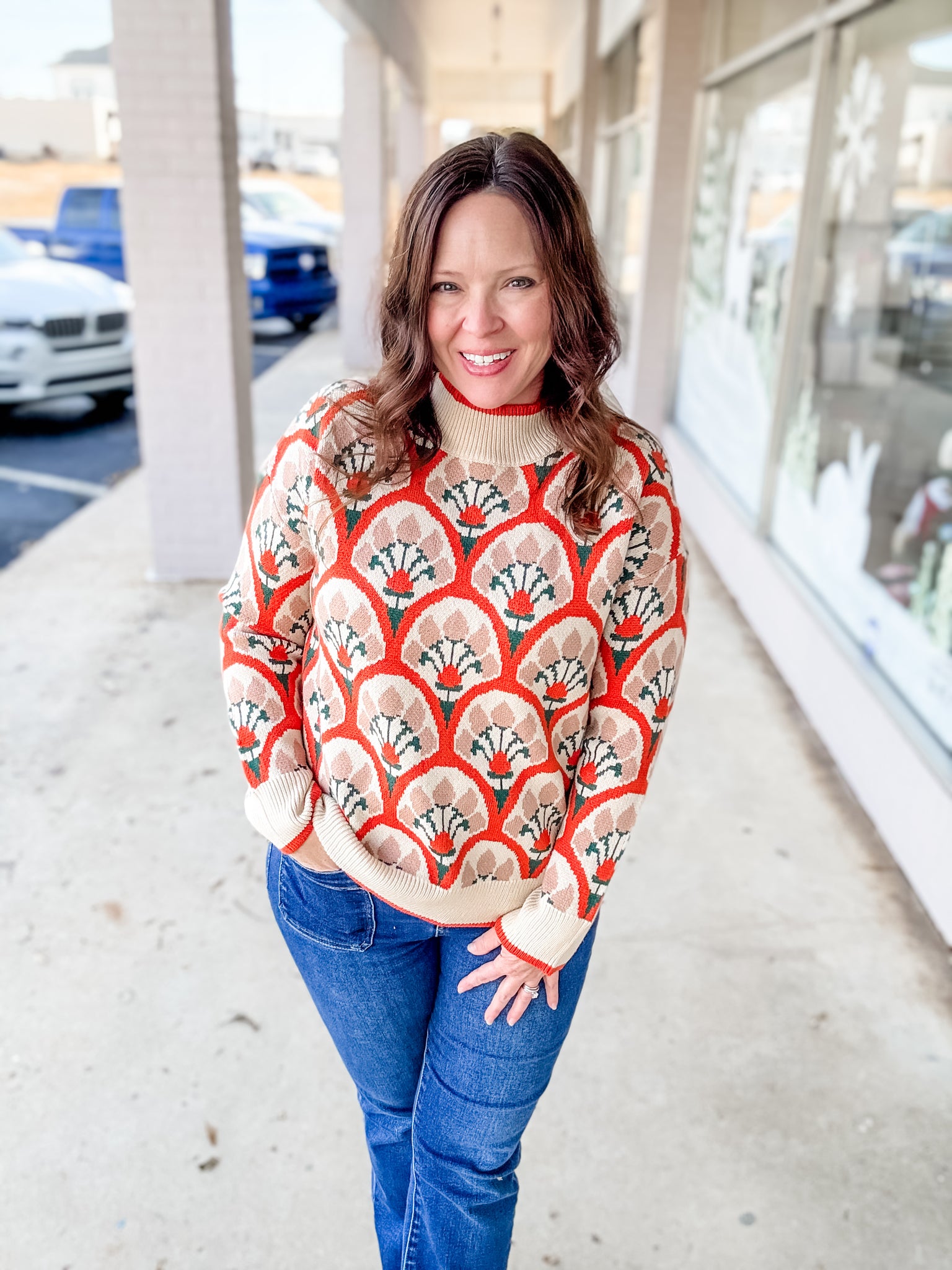 Autumn Arches Sweater