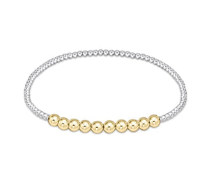 Enewton Blissful 2mm Bracelet: 4mm Mixed Metal