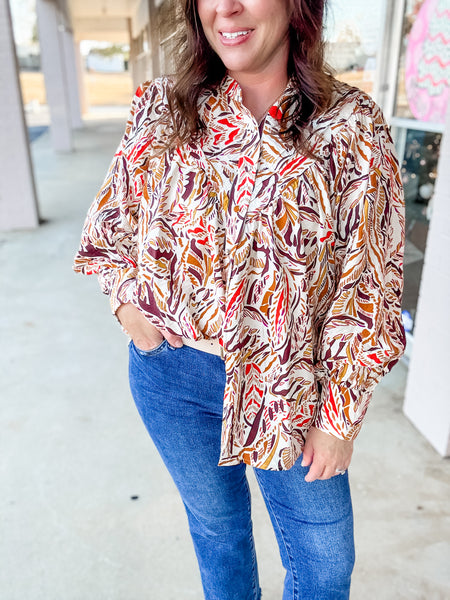 Falling for You Blouse