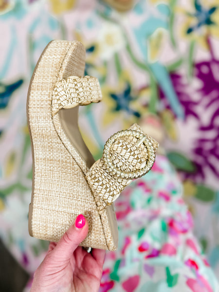 Ilana Raffia Sandal