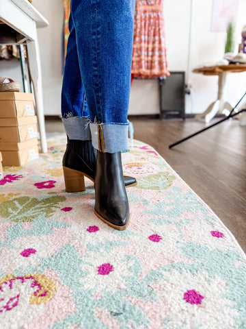 Black Ankle Boot
